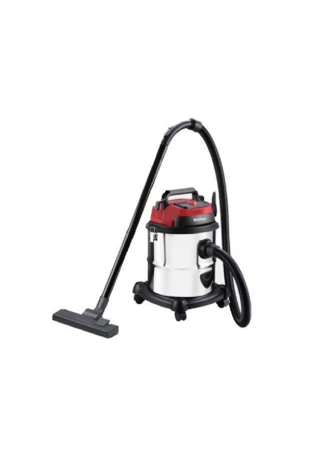 Wet And Dry Stainless Steel Drum Vacuum Cleaner With Air Blowing Function 20 L 1600 W 806.101.008 Black/Red/Silver