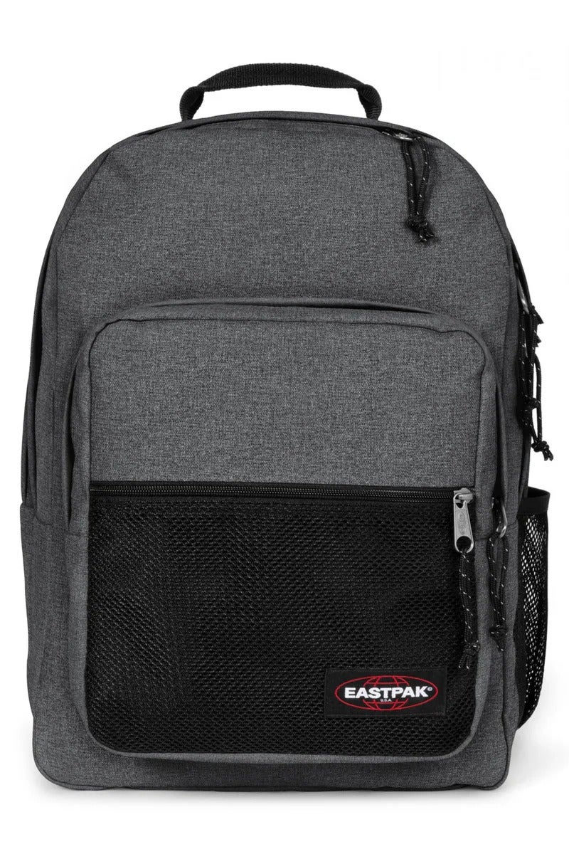 ايستباك حقيبة ظهر بينزيب كبيرة مع جيب للابتوب - دنيم أسود - Image 1