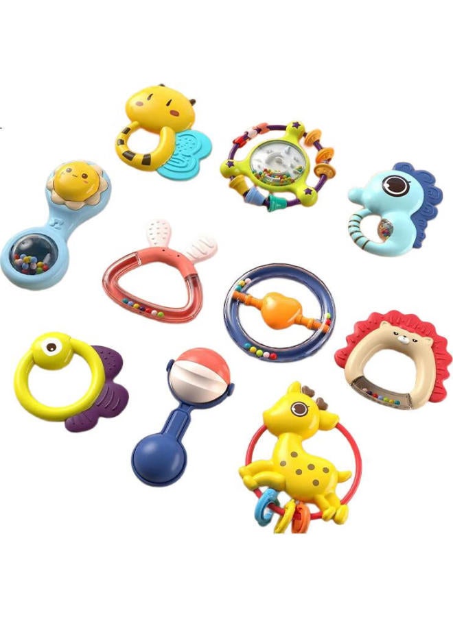 Goodway Guyu (Goodway) Hand Rattle, Baby Toy For 0-6 Months, Teething Toy, 0-1 Year Old Infant, Full Moon Gift, Newborn Welcome Present - Image 3