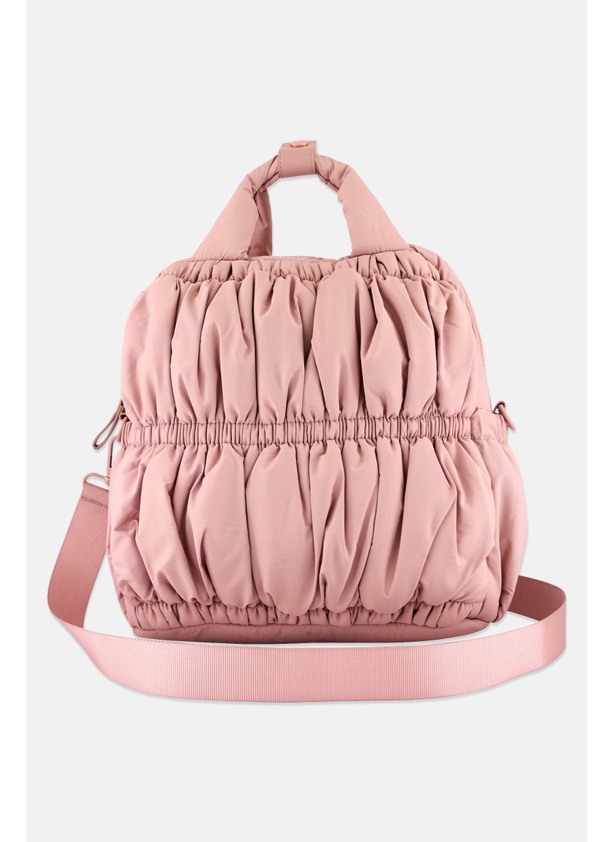 Danskin Women Convertible Backpack 35 L x 38 H x 10 W cm, Blush  - Image 2