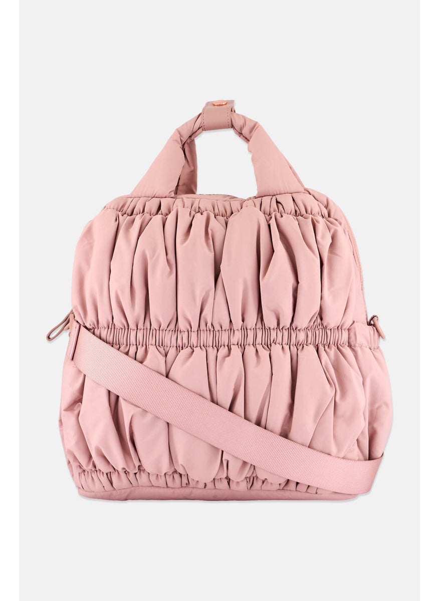Danskin Women Convertible Backpack 35 L x 38 H x 10 W cm, Blush  - Image 1