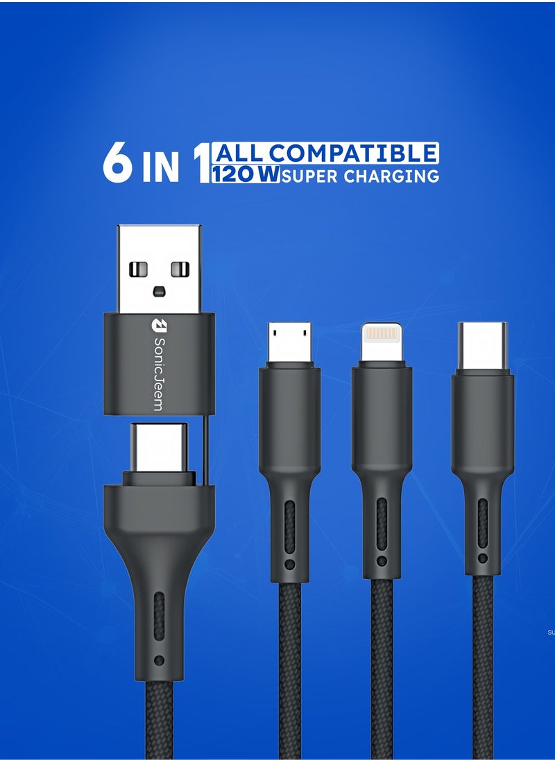 6 in 1 Data Cable Super Charging SJ121A - pzsku/Z499AB9B70F0DEF0AB6C1Z/45/_/1738076774/5dffe40c-5cc1-4714-9e90-529d3667233f