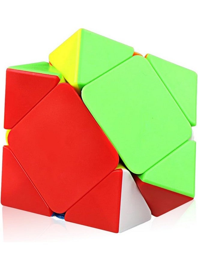 Cubelelo Drift Skewb Stickerless Speedcube Puzzle For Kids & Adults | Fast & Smooth Stress Buster | Brain-Boosting Challenge For Kids And Adults (Multicolour) - Image 2