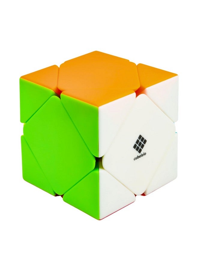 Cubelelo Drift Skewb Stickerless Speedcube Puzzle For Kids & Adults | Fast & Smooth Stress Buster | Brain-Boosting Challenge For Kids And Adults (Multicolour) - Image 1