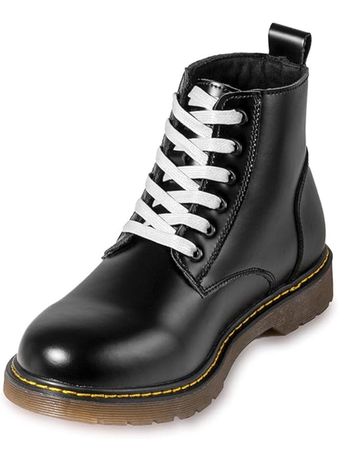 اربطة احذية مسطحة من القطن المشمع للاحذية الطويلة والاحذية الرياضية للرجال والنساء - والأحذية ذات الرقبة الطويلة والفساتين - متوفرة زوجان باطوال وألوان متعددة - Image 5