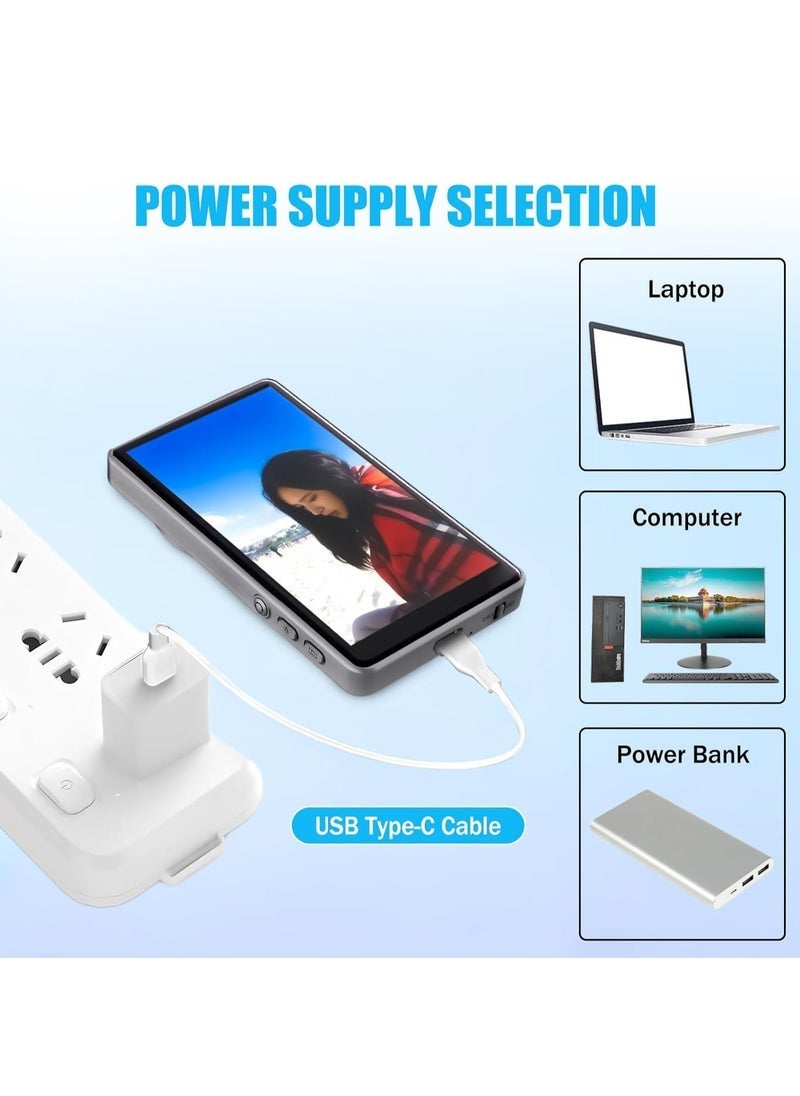 Magnetic Phone Vlog Selfie Monitor Screen with Real-Time Mirroring | Portable Wireless Casting Device for Live Streaming, Content Creators & Vloggers | Phone-to-Phone Display Mirror for iOS & Android | No App Needed | Easy Setup | Lightweight Design