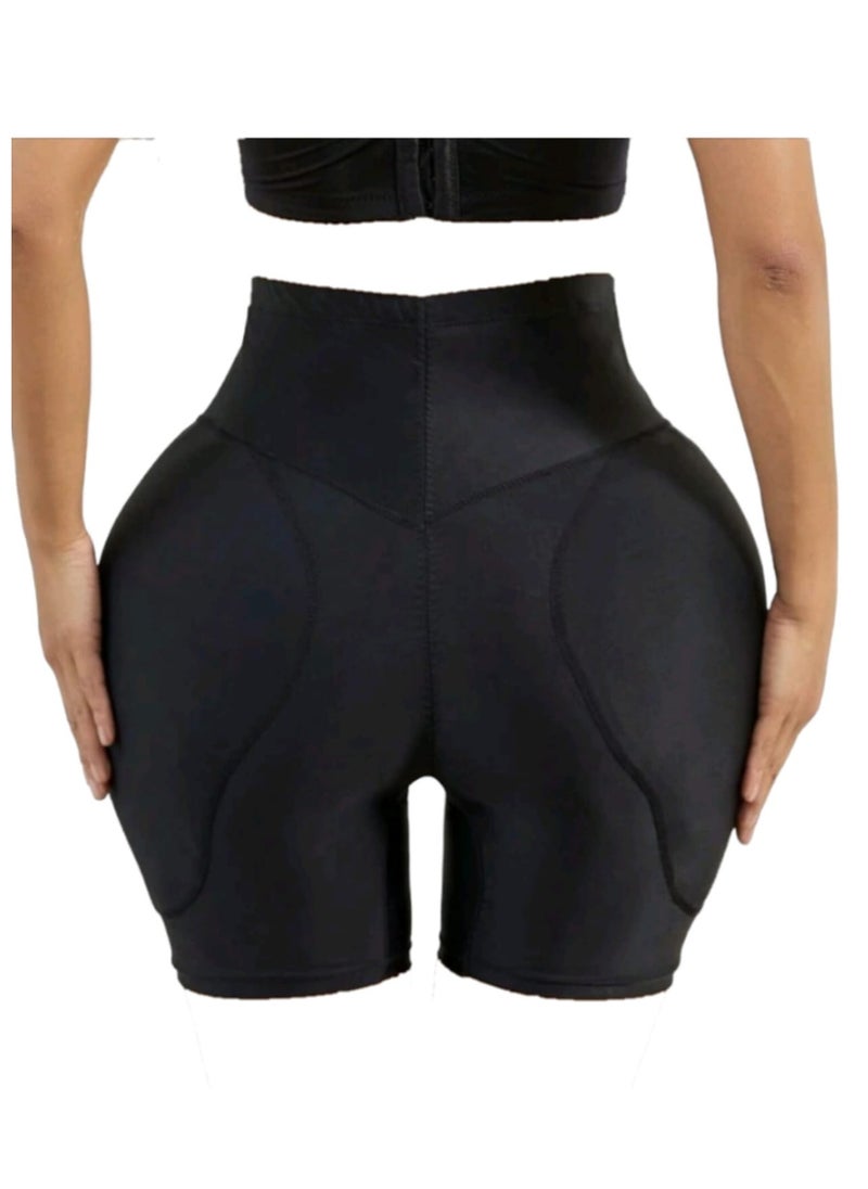 Generic - Corset With Side Sponge Pads and Front Control for Abdominal Compression, Black - Image 1