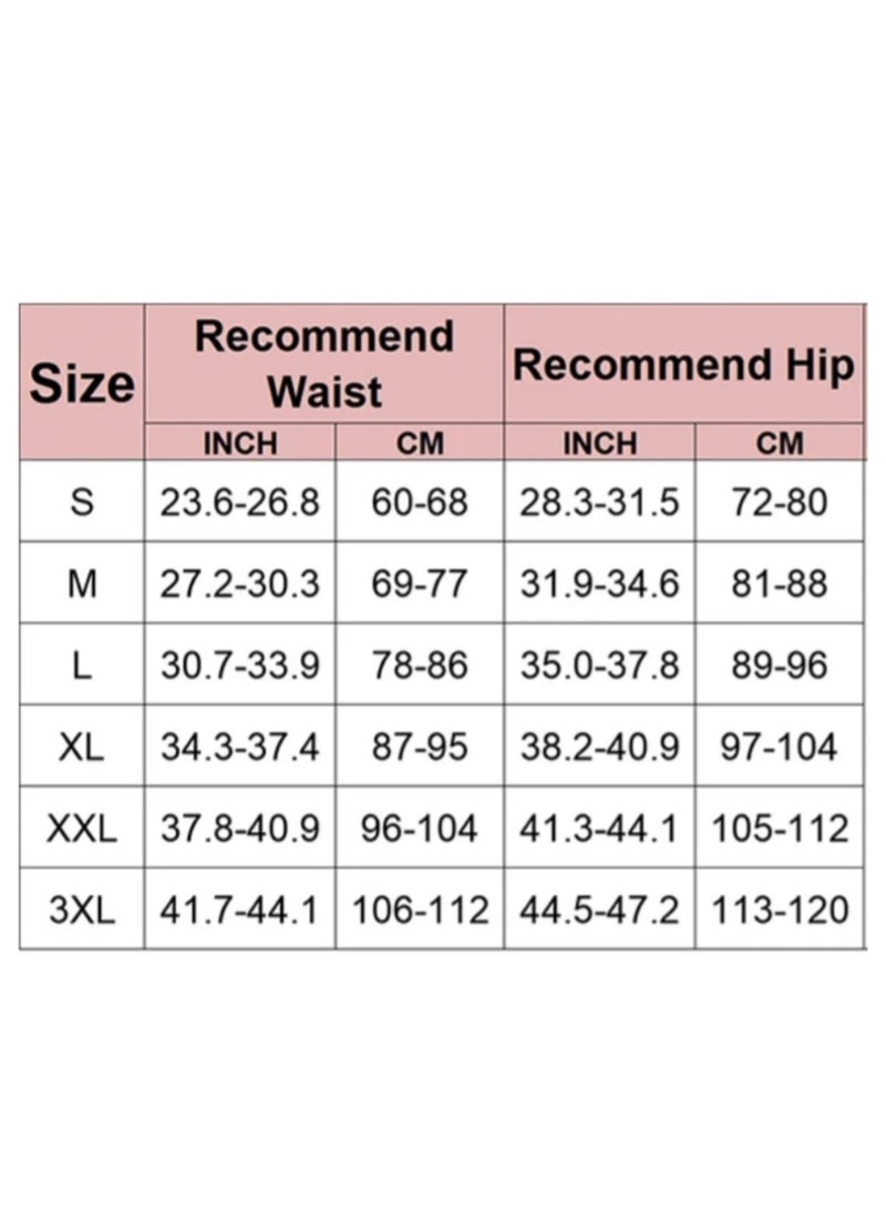 Generic - Corset With Side Sponge Pads and Front Control for Abdominal Compression, Black - Image 1