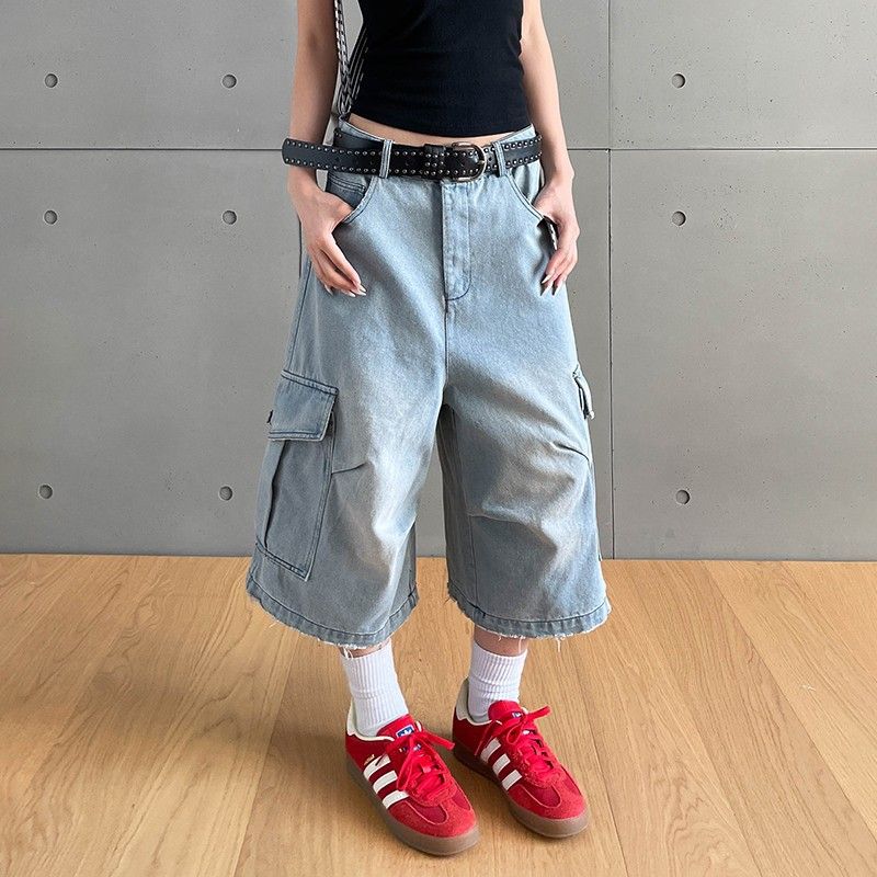 Vintage Classic European-American Design Daily Commute Jeans  Size_S - Image 3