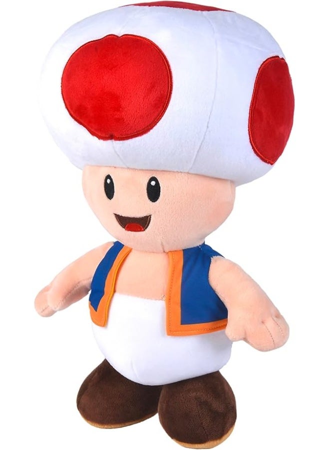 Simba Simba Super Mario Toad Plush Jumbo  - Image 3