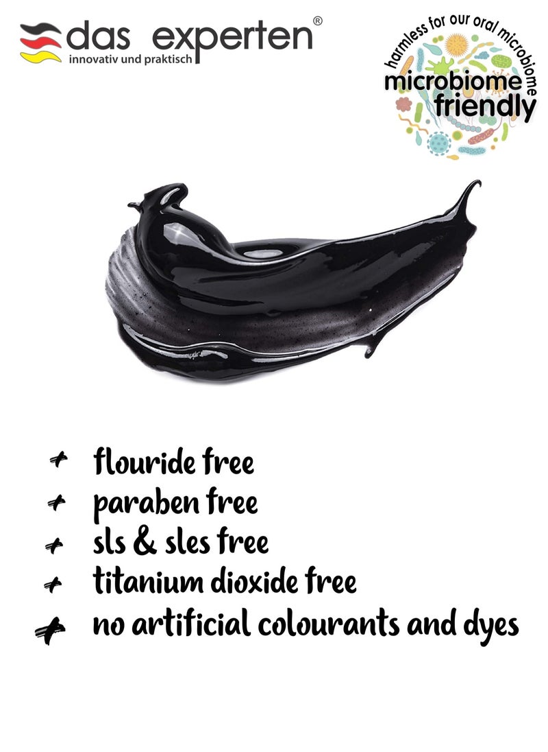 Das experten whitening charcoal toothpaste SCHWARZ  - Image 2