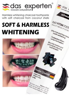Das experten whitening charcoal toothpaste SCHWARZ  - Image 1