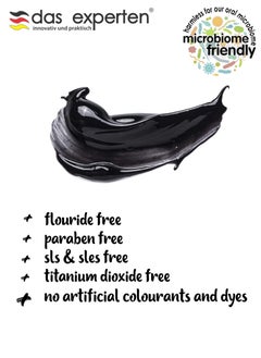 Das experten whitening charcoal toothpaste SCHWARZ  - Image 2