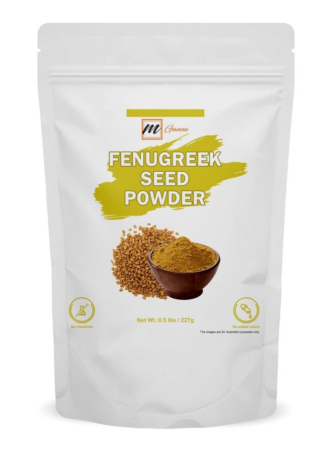 mGanna Fenugreek Seed Powder 0.5 LBS / 227 | Methi - Authentic Indian Spice Blend, Hair care routine | Ideal for Cooking & Meat Seasoning - Image 1