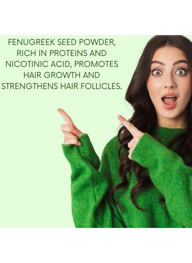 mGanna Fenugreek Seed Powder 0.5 LBS / 227 | Methi - Authentic Indian Spice Blend, Hair care routine | Ideal for Cooking & Meat Seasoning - Image 5