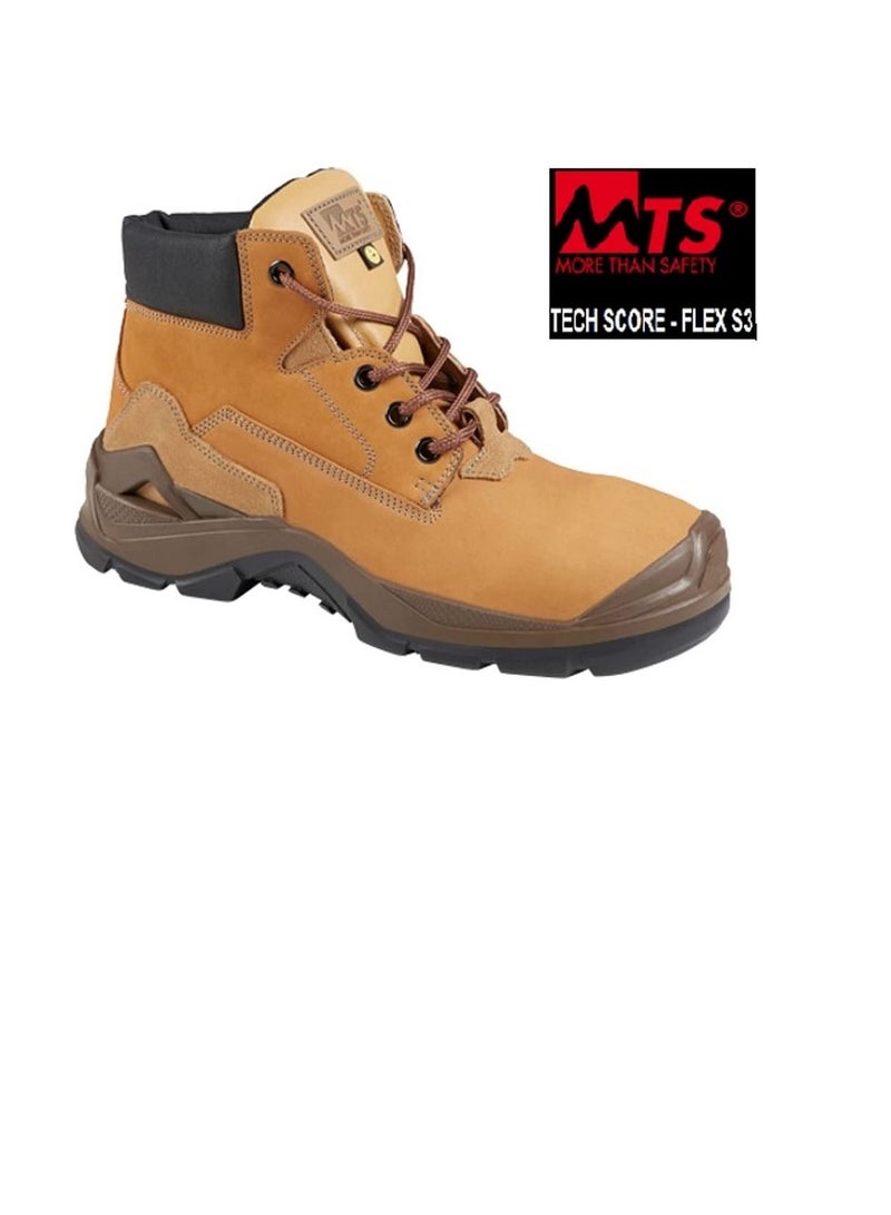 Honeywell MTS By Honeywell Professionals Engineers Leather ESD Protected Safety Shoes Mesh Breathable Lightweight Comfortable Steel Toe Industrial Construction Slip Resistant Boot U.E 41  UK 7  - Image 2