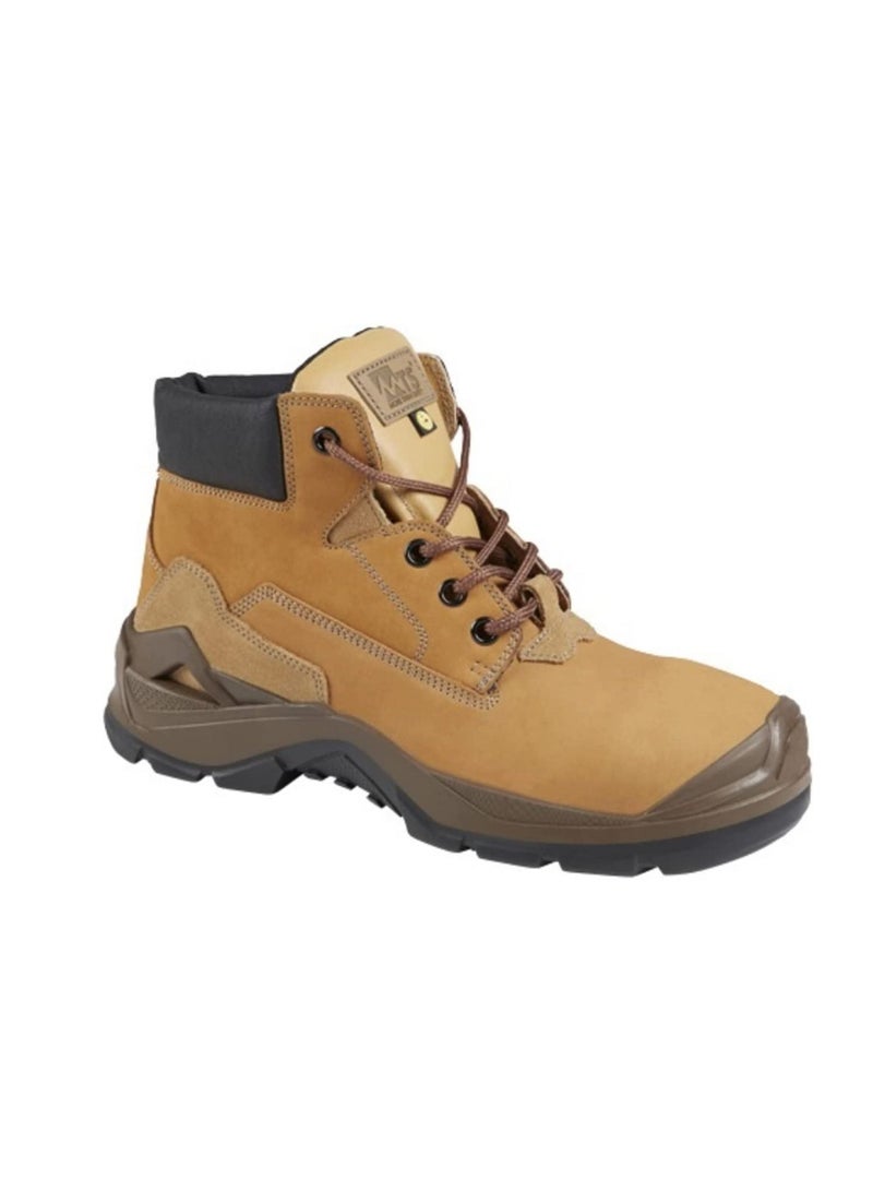 Honeywell MTS By Honeywell Professionals Engineers Leather ESD Protected Safety Shoes Mesh Breathable Lightweight Comfortable Steel Toe Industrial Construction Slip Resistant Boot U.E 41  UK 7  - Image 1