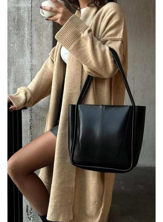 Shule Bags  Moscow Double-Strap Shoulder Bag Black. for Women | Best Price UAE