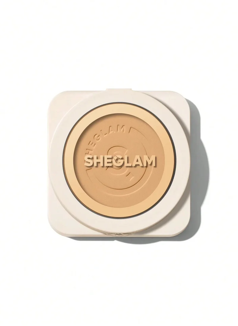 SHEGLAM Skin-Focus High Coverage Powder Foundation-Nude