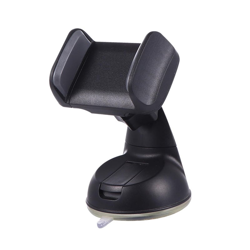 Rotatable Car Phone Holder With Strong Suction Base For Stable Navigation Black Grey - Image 2