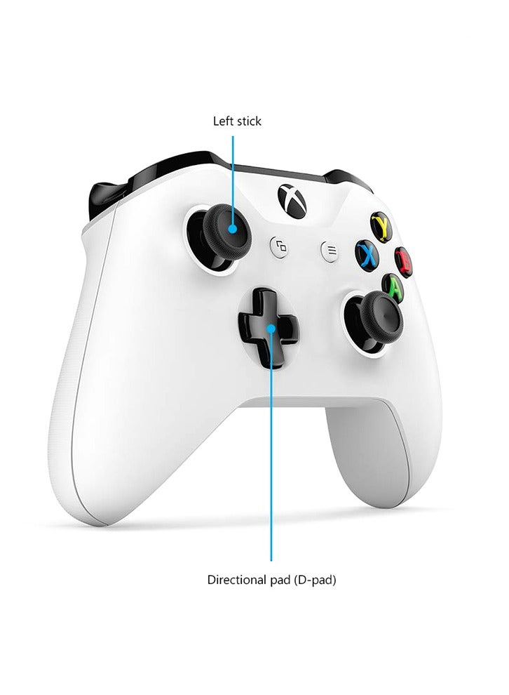 Wireless Controller For Xbox One/Xbox One S, White - Image 3