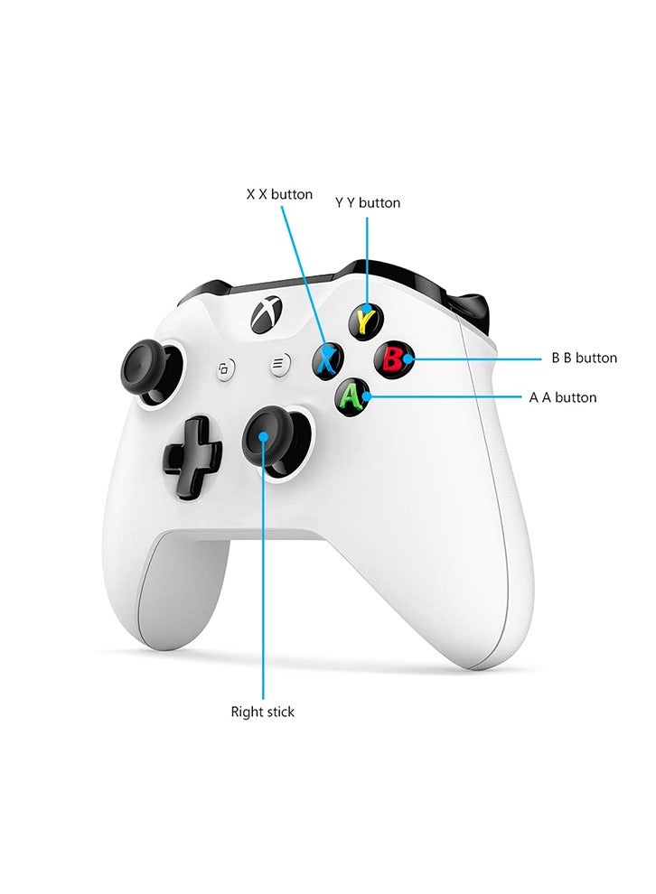 Wireless Controller For Xbox One/Xbox One S, White - Image 4