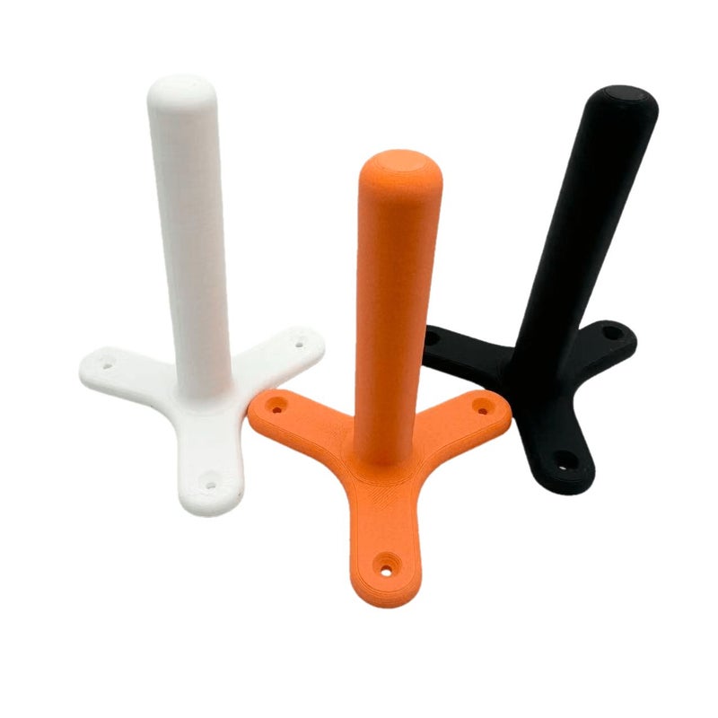 Orange Heavy Duty Wall Mount Bracket for 125mm Angle Grinder Easy Installation Garage Storage Holder - Image 4