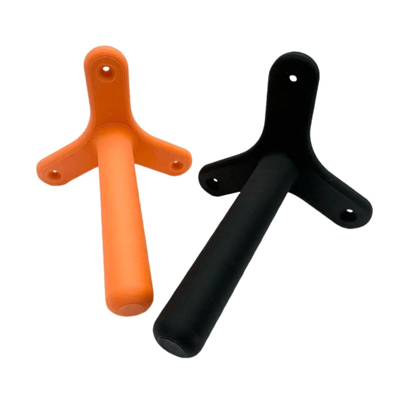 Orange Heavy Duty Wall Mount Bracket for 125mm Angle Grinder Easy Installation Garage Storage Holder - Image 5