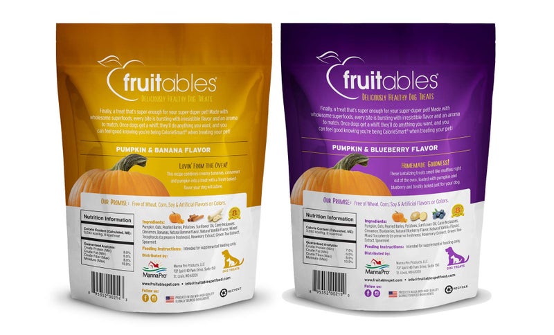 Fruitables Pumpkin Dog Treats, Variety Pack Of 5 - Image 3