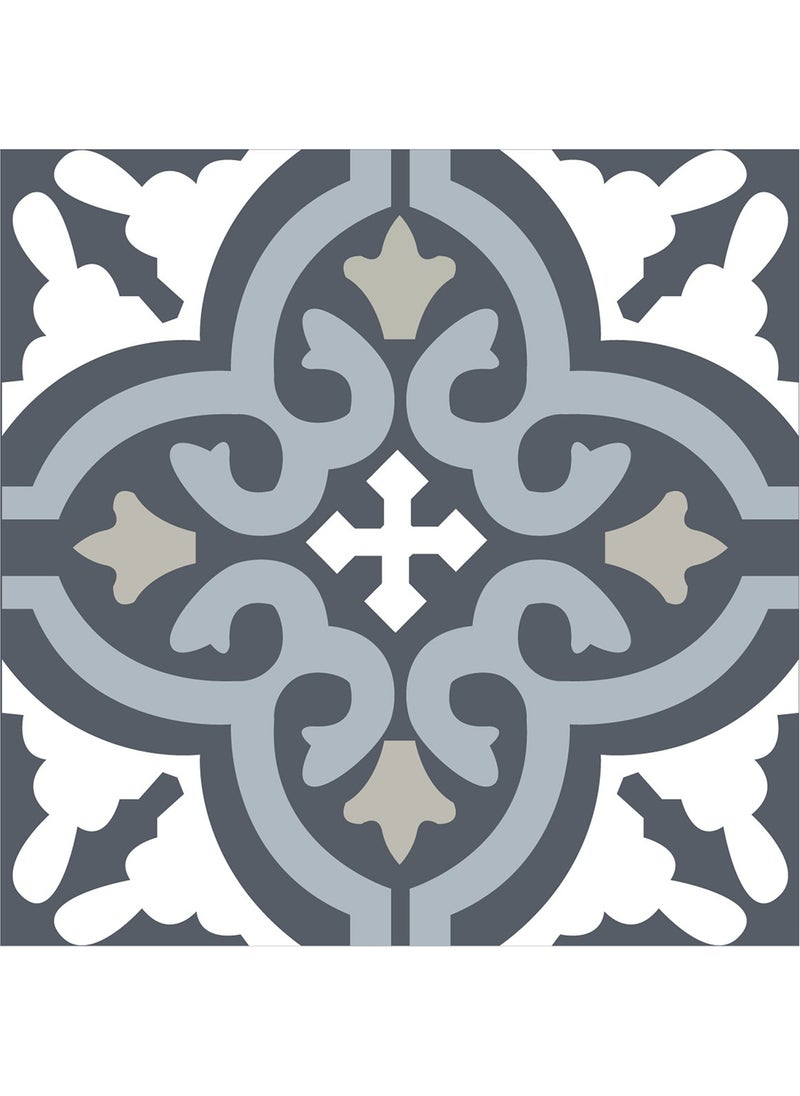 Technosmart 1Pcs 30CM×30CM Self-Adhesive Lvt Floor and Wall Covering Kitchen Bathroom Tile Sticker  - Image 1