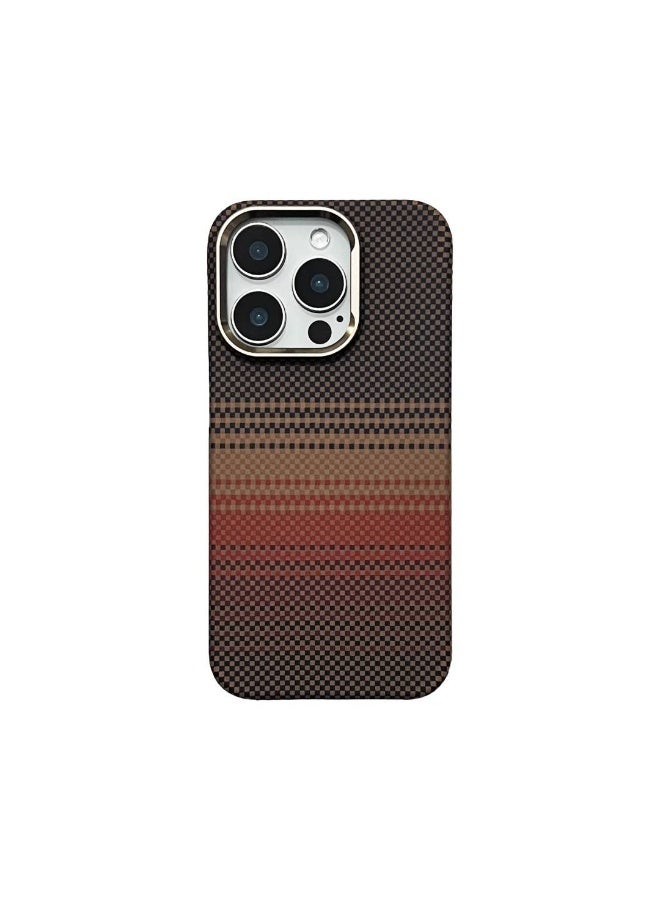 SHOPI iPhone 16 Pro Max Magnetic Carbon Fiber Case – Ultra-Thin Woven Texture Protective Cover with MagSafe Support & Anti-Slip Grip - Image 3