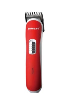 Starlife Unisex Rechargeable Professional Cordless Hair Clipper For Men & Women, SL-2093 Red