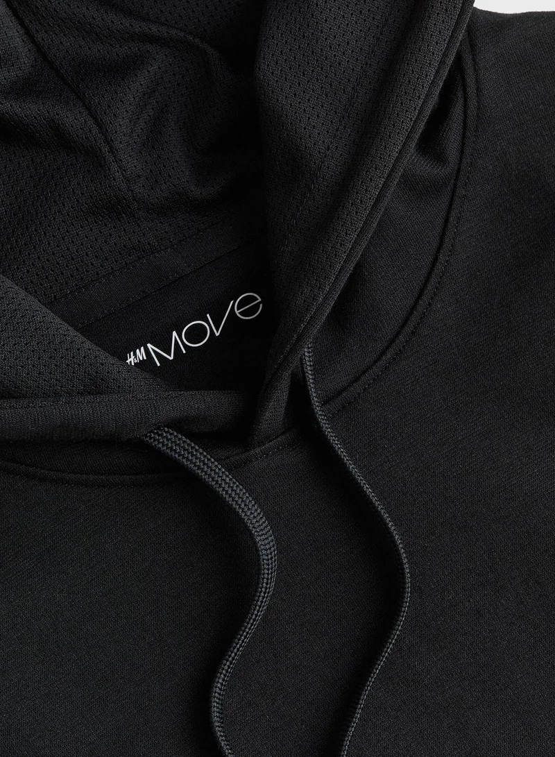 H&M Drymove™ Drawstring Hoodie