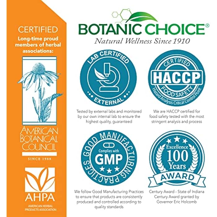 Botanic Choice Aloe Vera- Leaf and Latex, Digestive, Liver, Stomach health-Contains Amino Acids, Vitamins, Minerals, Enzymes- 500mg-Gluten Free, Non-GMO-90 capsules - Image 4