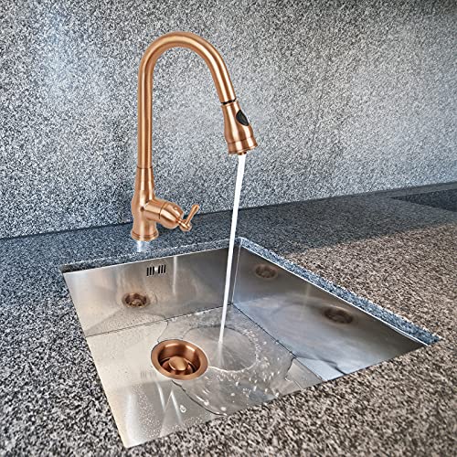 Akicon Kitchen Sink Copper Finish Garbage Disposal Flange Stopper, One Size Disposal Rim, Fit 3-1/2 Inch Standard Sink Drain Hole - Image 4