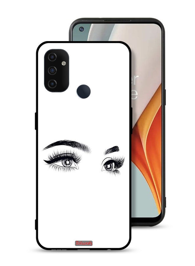 Tolwak OnePlus Nord N100 Protective Case Cover Eyes Art - Image 1