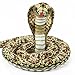 Romart Cobra Snake Stuffed Animals 67inch Large Realistic Cobra Plush Toy Giant Long Lifelike Stuffed Animals Snake Plushie Gifts for Kids Boys Girls Christmas Wild Animals Party Decor Brown - Image 2