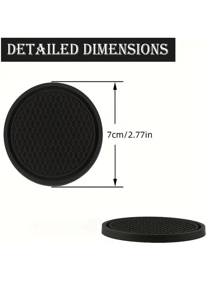 4pcs Red Car Creative Heat Insulation Water Coaster - Image 2