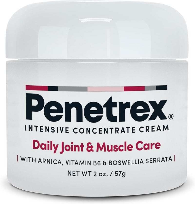 penetrex Penetrex Joint & Muscle Therapy - Soothing Comfort for Back, Neck, Hands, Feet - Premium Whole Body Rub with Arnica, Vitamin B6 MSM & Boswellia - Non-Greasy 2oz Cream 