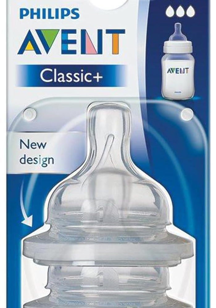 AVENT Philips Classic Classic Plus Teats 2 Hole X2- Scf632 26 - Image 2