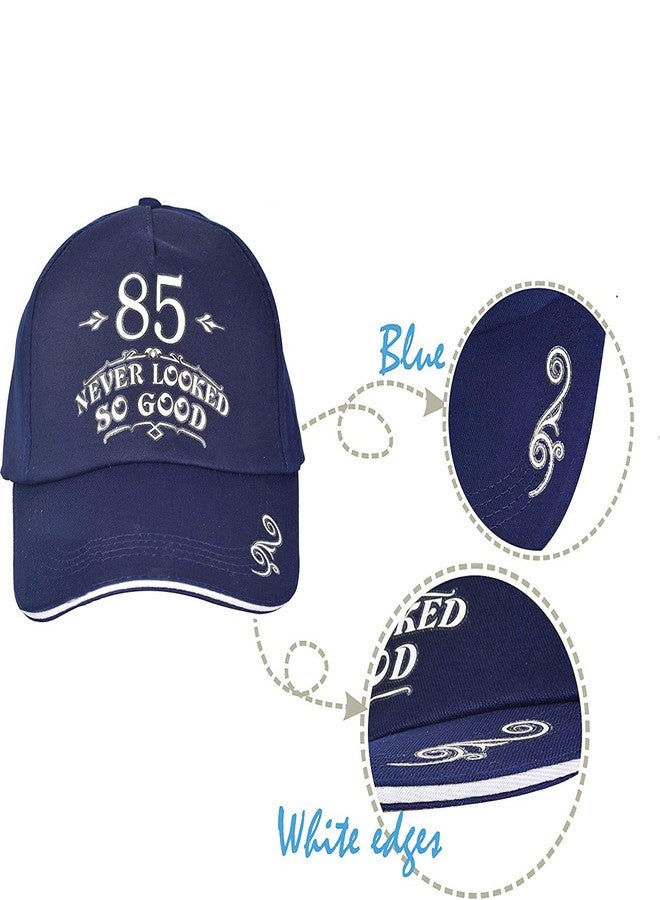 MEANT2TOBE 85th Birthday Gifts for Men, 85th Birthday Hat and Sash Men, 85 Never Looked So Good Baseball Cap and Sash, 85th Birthday Party Supplies, 85th Birthday Party Decorations, 85th Birthday Accessories - Image 3