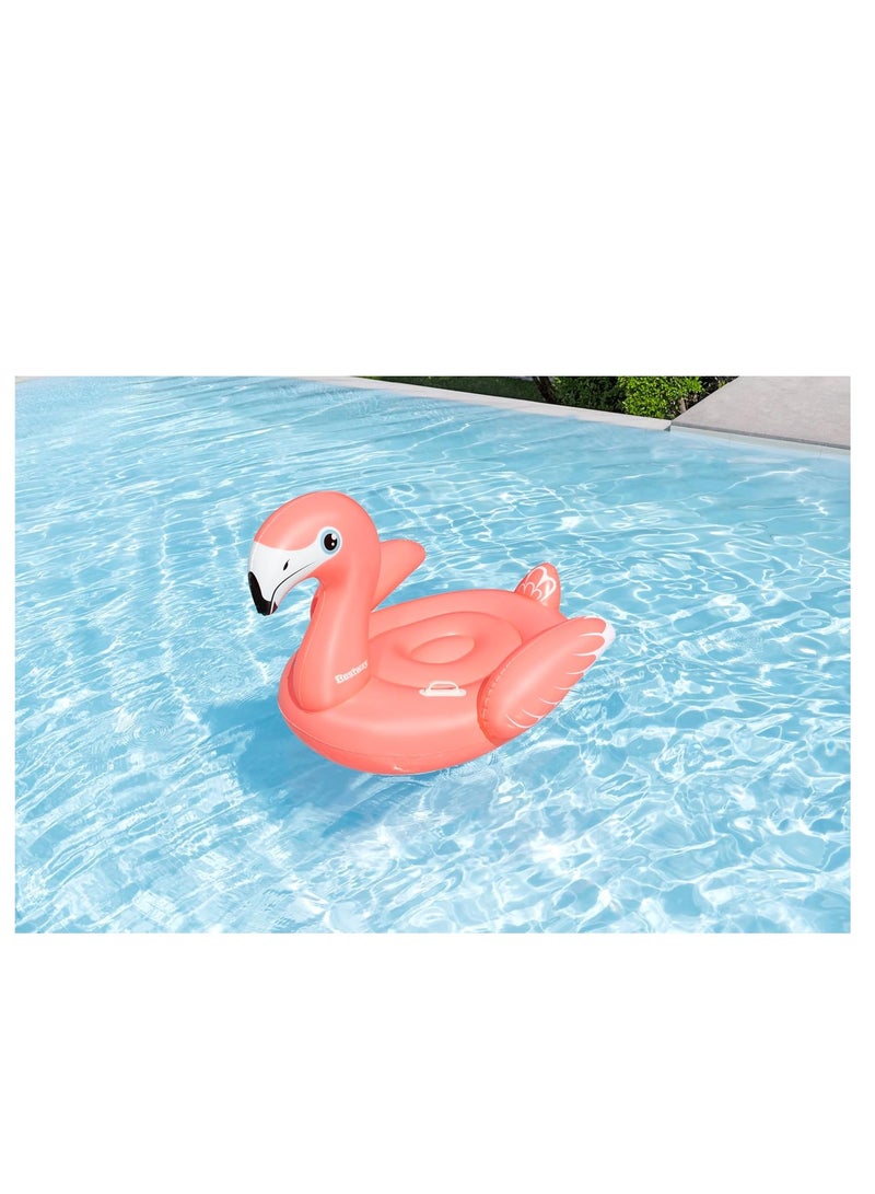 بست واي Bestway Flamingo  Inflatable Ride-On Lifebuoy for adult 1.68m x 1.20m - No:41526 - Image 2