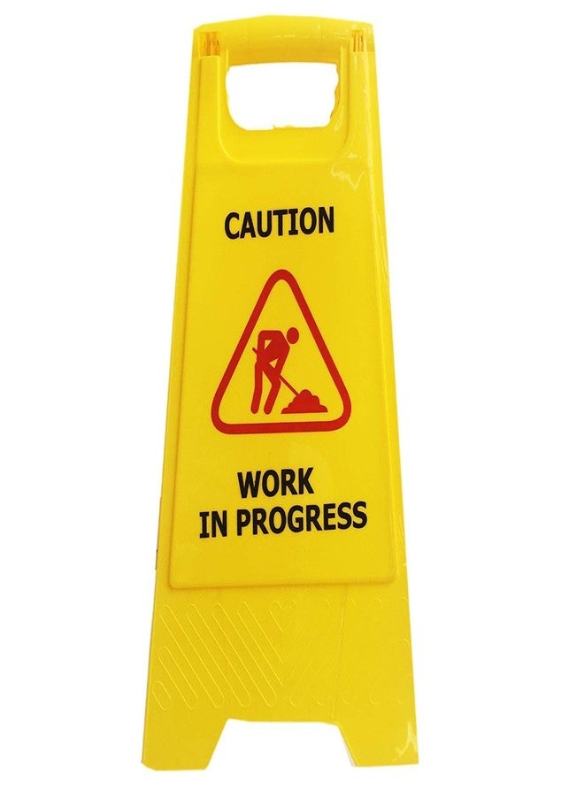 Amigos Store™Cleaning in Progress, Wet Floor and Work in Progress Sign Board for Office, Mall, Hotel, Hospital, Commercial Buildings and Industrial Areas for Housekeeping and Maintenance- Pack of 3 - Image 3