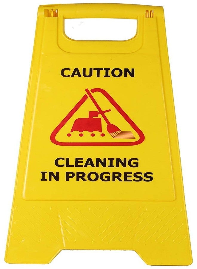 Amigos Store™Cleaning in Progress, Wet Floor and Work in Progress Sign Board for Office, Mall, Hotel, Hospital, Commercial Buildings and Industrial Areas for Housekeeping and Maintenance- Pack of 3 - Image 2
