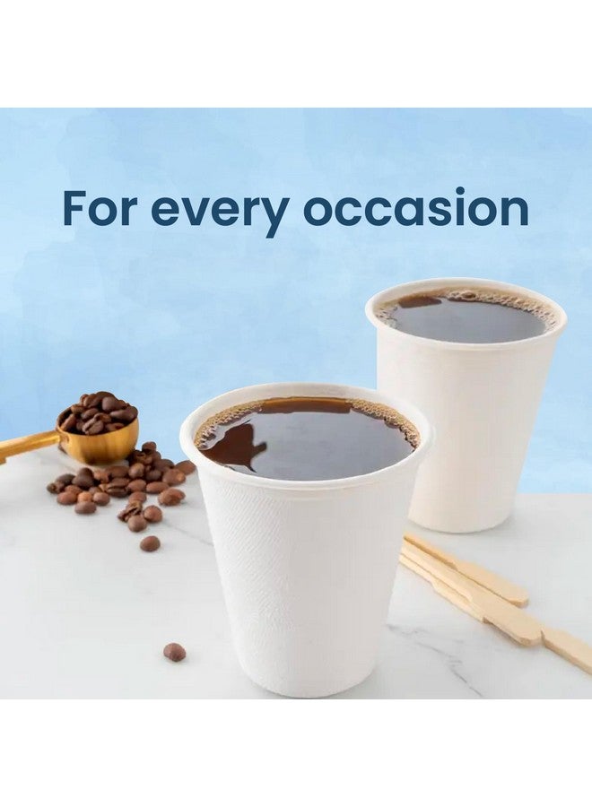 Origami Disposable & Leakproof Party Paper Cups | Eco Friendly & Biodegradable Glass | Ideal for Home, Office & Travel (100 Pcs) 150 ml - Image 3