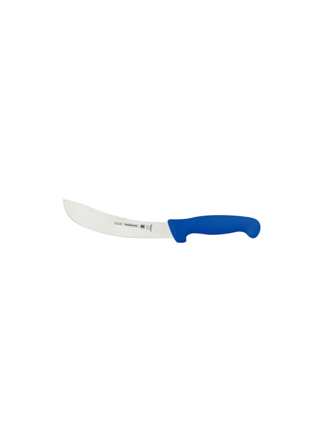 TRAMONTINA Professional Skinning Knife – 7-Inch Stainless Steel Blade with Blue Textured Polypropylene Handle – Sharp & Durable - Image 1
