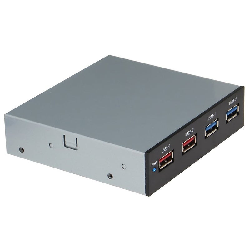 SEDNA - USB 3.0 2 Ports + USB BC 1.2 Charging 2 Ports - Floppy Bay Front Panel for Desktop PC - Image 5