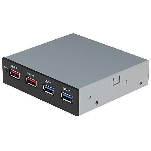 SEDNA - USB 3.0 2 Ports + USB BC 1.2 Charging 2 Ports - Floppy Bay Front Panel for Desktop PC - Image 3