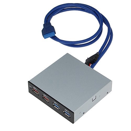 SEDNA - USB 3.0 2 Ports + USB BC 1.2 Charging 2 Ports - Floppy Bay Front Panel for Desktop PC - Image 4