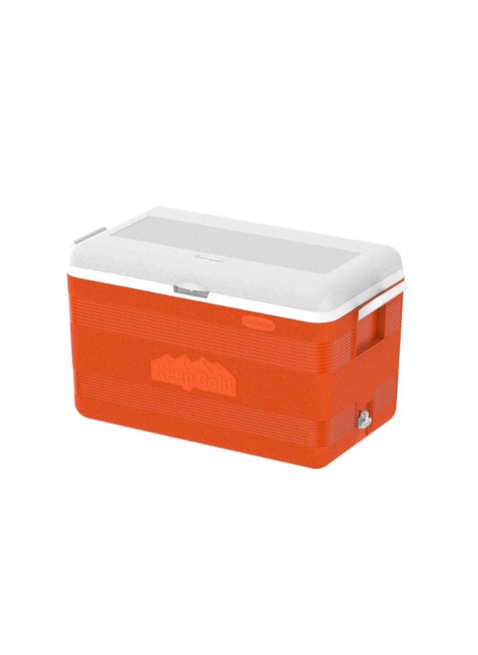 Cosmoplast 59L KeepCold Deluxe Icebox ORANGE 